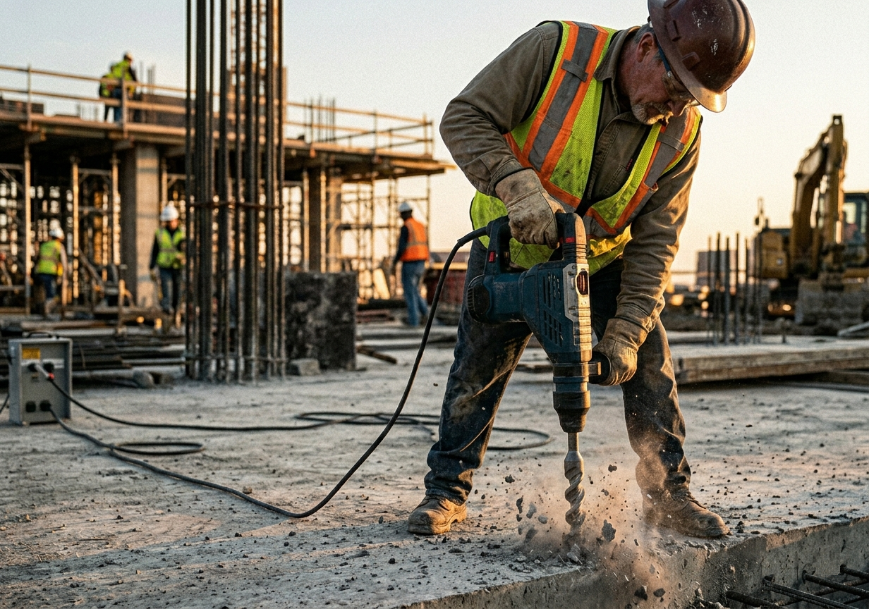 Why AC Rotary Hammers Become the First Choice for Professional Construction