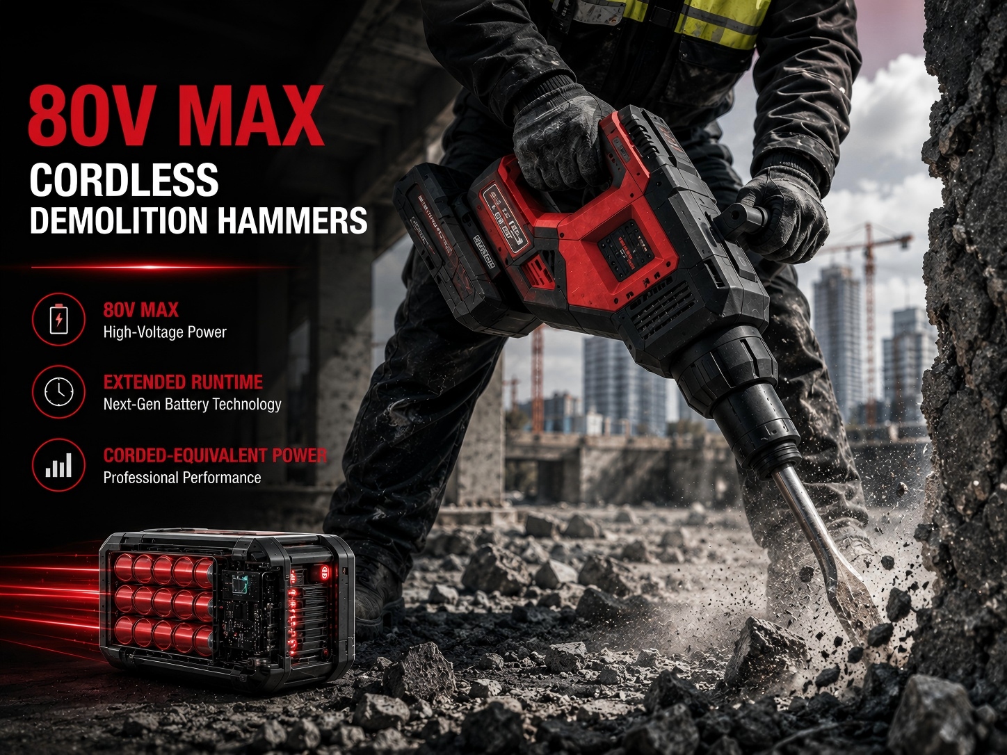 The 80V Max Era: Redefining Cordless Demolition Runtime in 2026