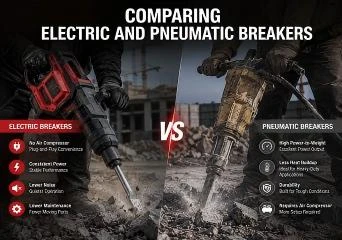 Comparing Electric and Pneumatic Breakers