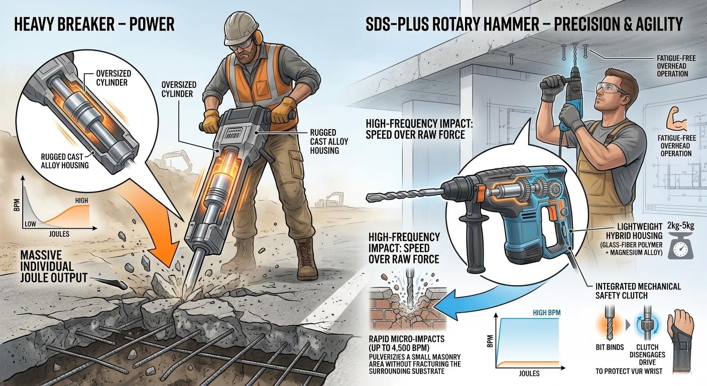 Precision and Agility: Optimizing Performance in Light-Duty Rotary Hammers