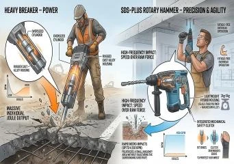 Precision and Agility: Optimizing Performance in Light-Duty Rotary Hammers