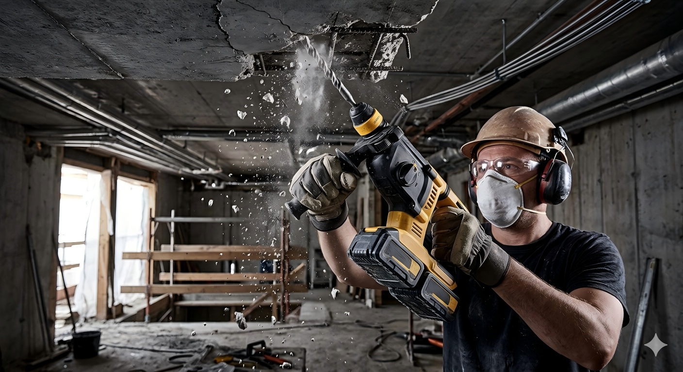 Power Unleashed: The Engineering Driving Modern Cordless Rotary Hammers