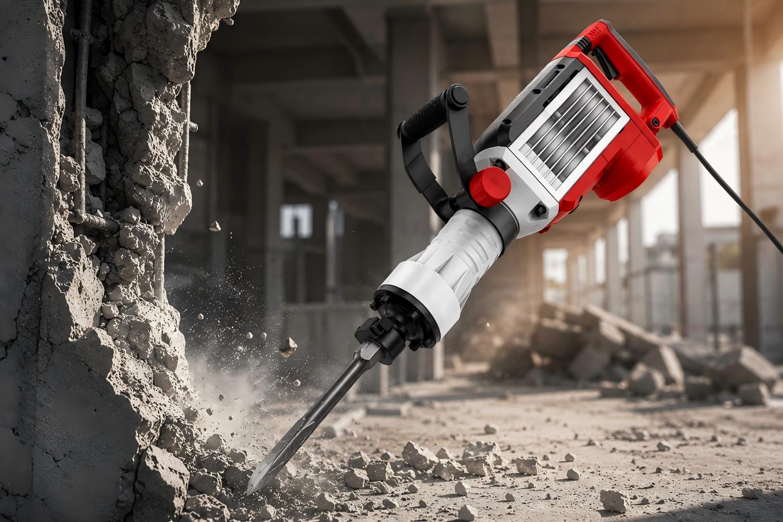 Built for Kinetic Impact: The Material Science Behind Heavy-Duty Electric Demolition Hammers